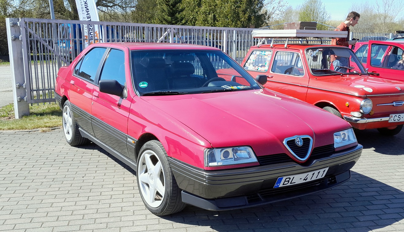 Латвия, № BL-4111 — Alfa Romeo 164 '87-98
