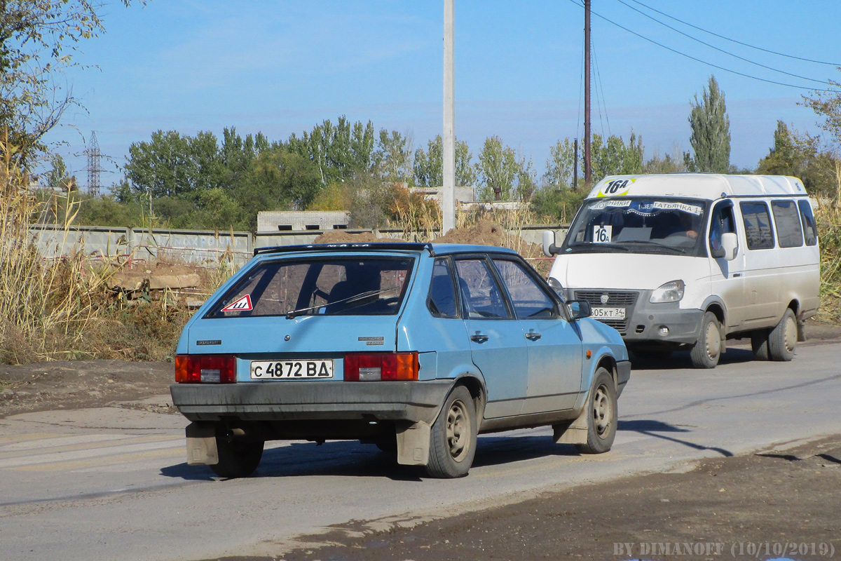 Волгоградская область, № С 4872 ВД — ВАЗ-21093 '88-93