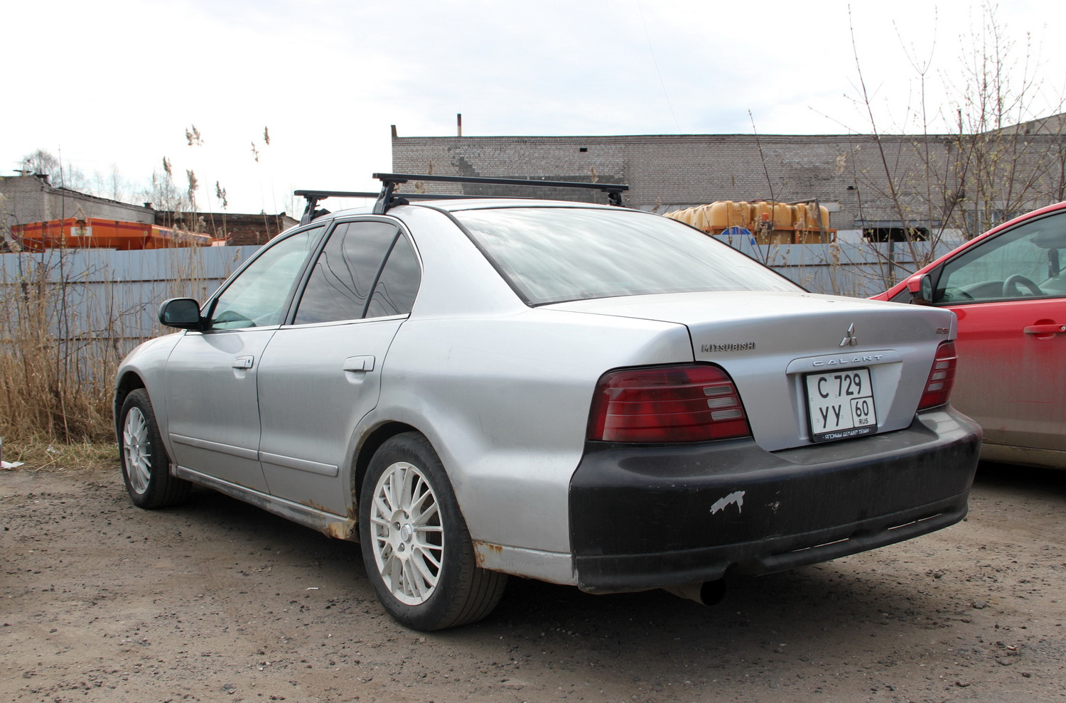 Псковская область, № С 729 УУ 60 — Mitsubishi Galant (8G) '96-05
