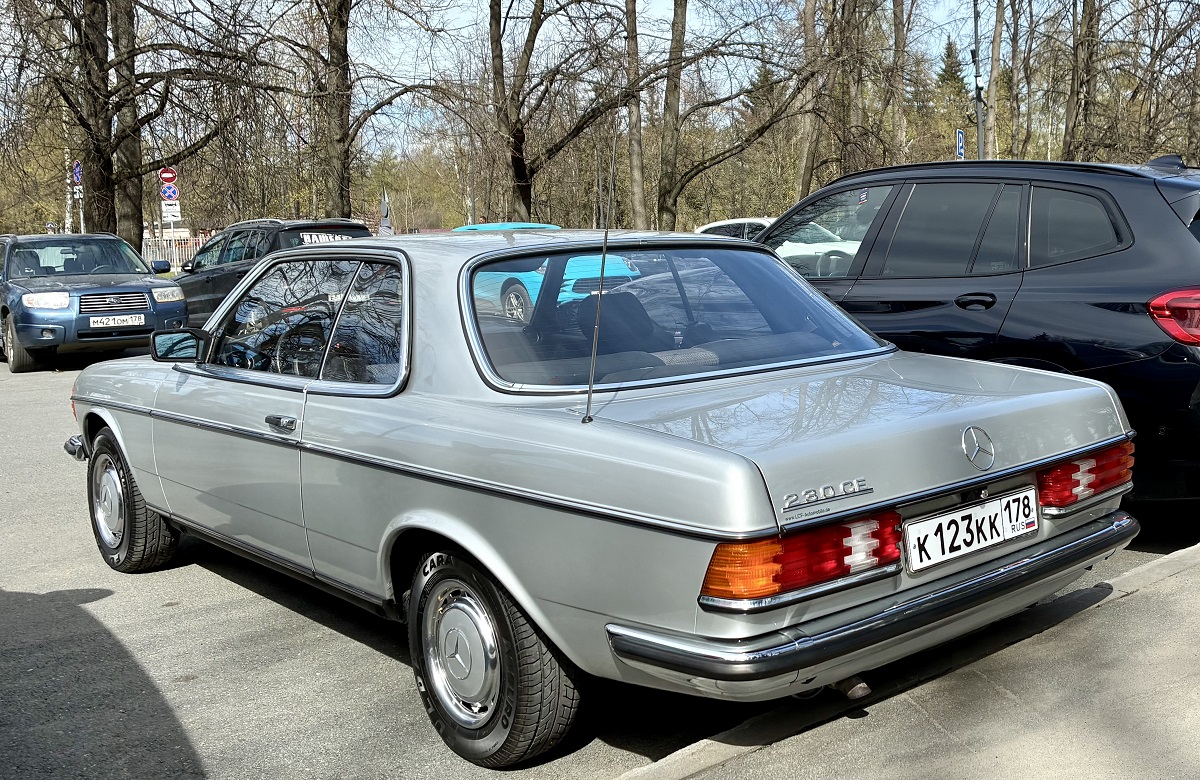 Санкт-Петербург, № К 123 КК 178 — Mercedes-Benz (C123) '77-86