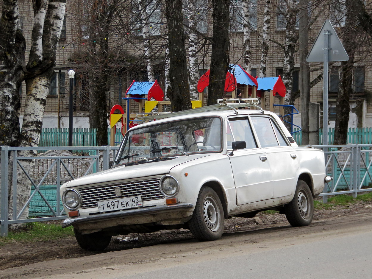 Кировская область, № Т 497 ЕК 43 — ВАЗ-21011 Жигули '74-83
