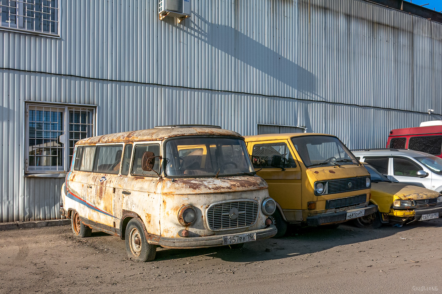 Москва, № Е 157 РУ 197 — Barkas B1000 KB '61-91