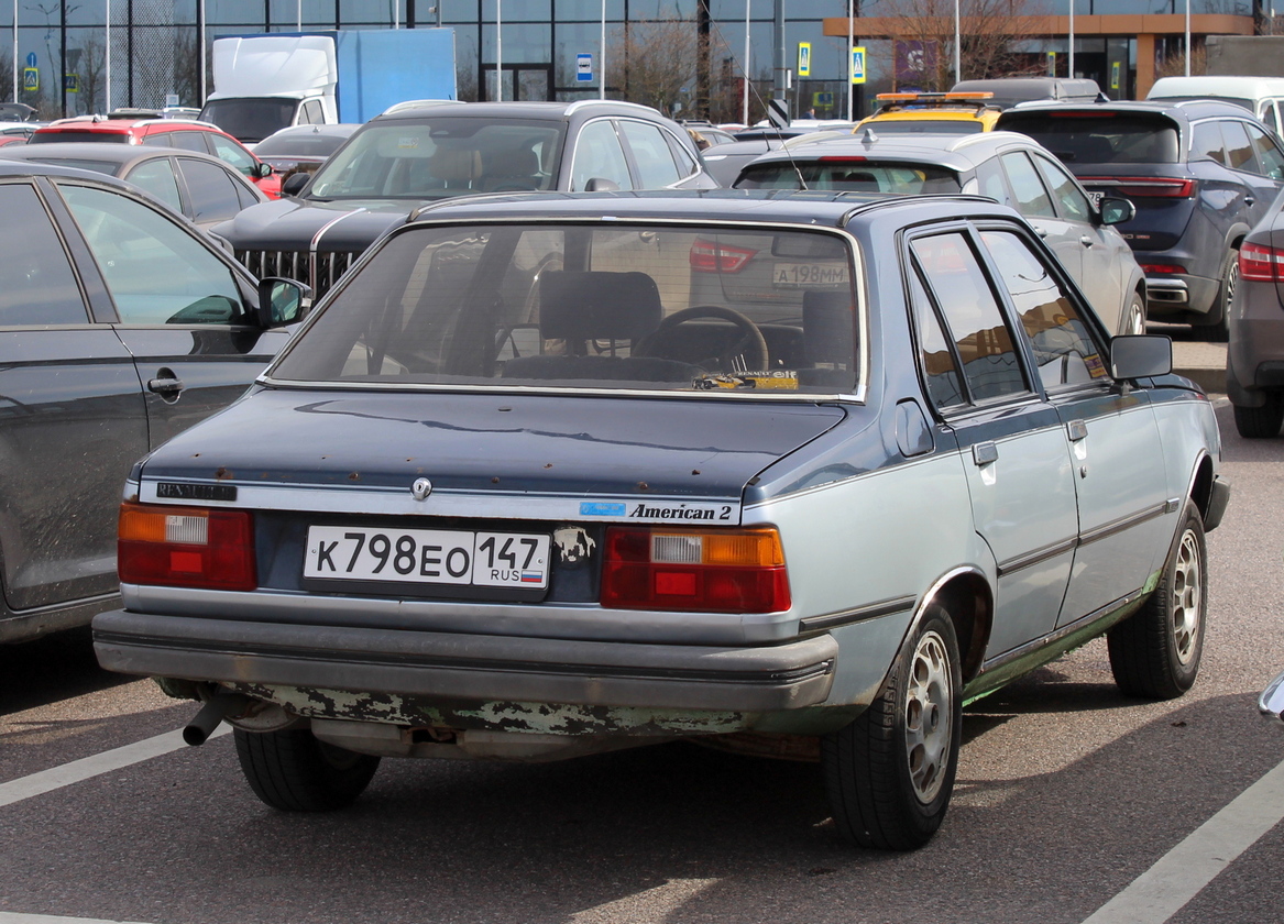 Ленинградская область, № К 798 ЕО 147 — Renault 18 '78-89