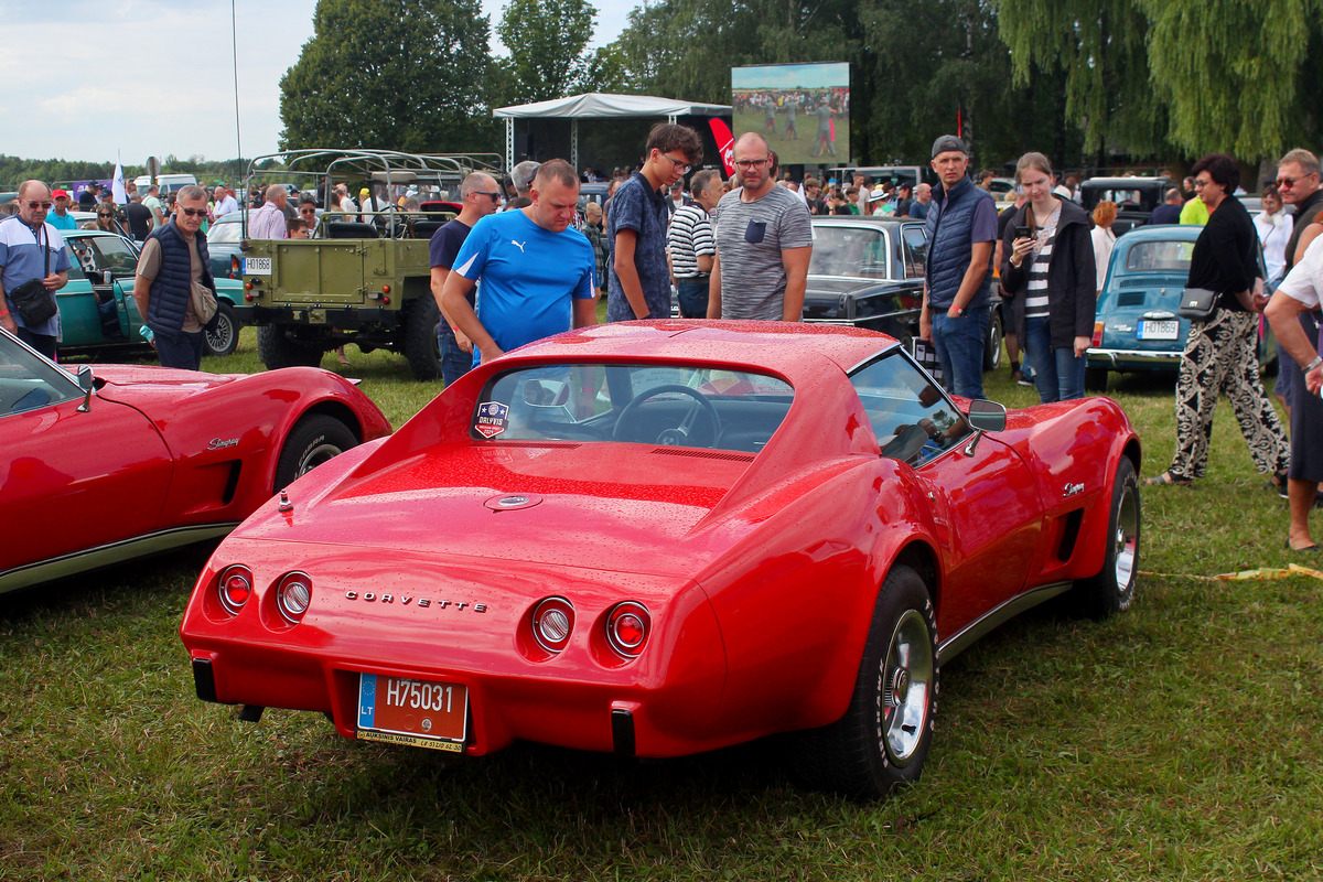 Литва, № H75031 — Chevrolet Corvette (C3) '68-82; Литва — Nesenstanti klasika 2024