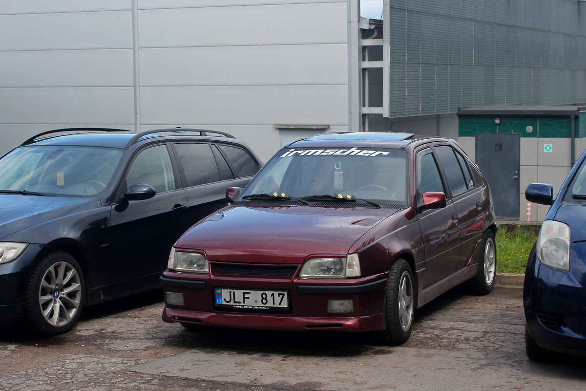 Литва, № JLF 817 — Opel Kadett (E) '84-95