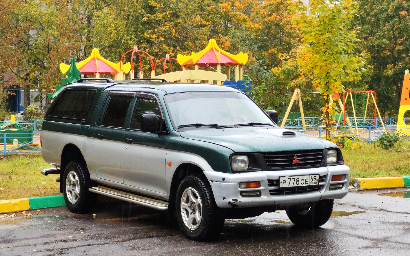 Тверская область, № Р 778 ОЕ 69 — Mitsubishi L200 (3G) '96-06