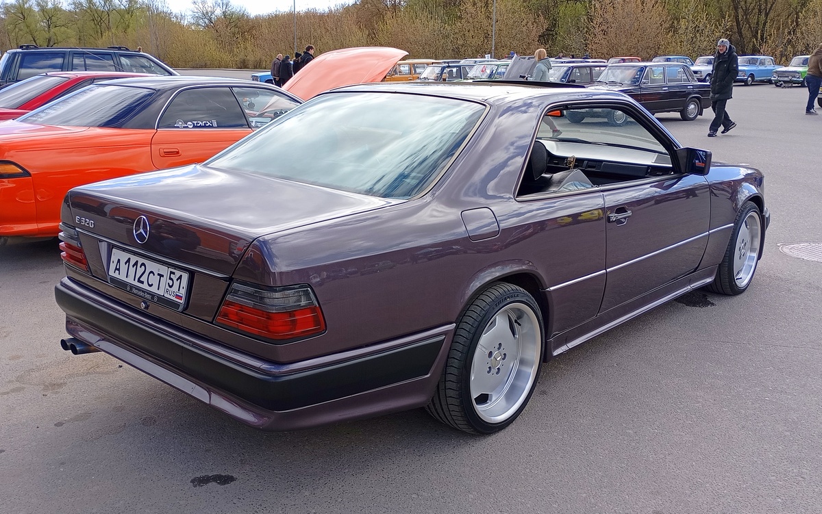 Тверская область, № А 112 СТ 51 — Mercedes-Benz (C124) '87-96; Тверская область — Открытие сезона 2026 Ретро-клуба Калинин