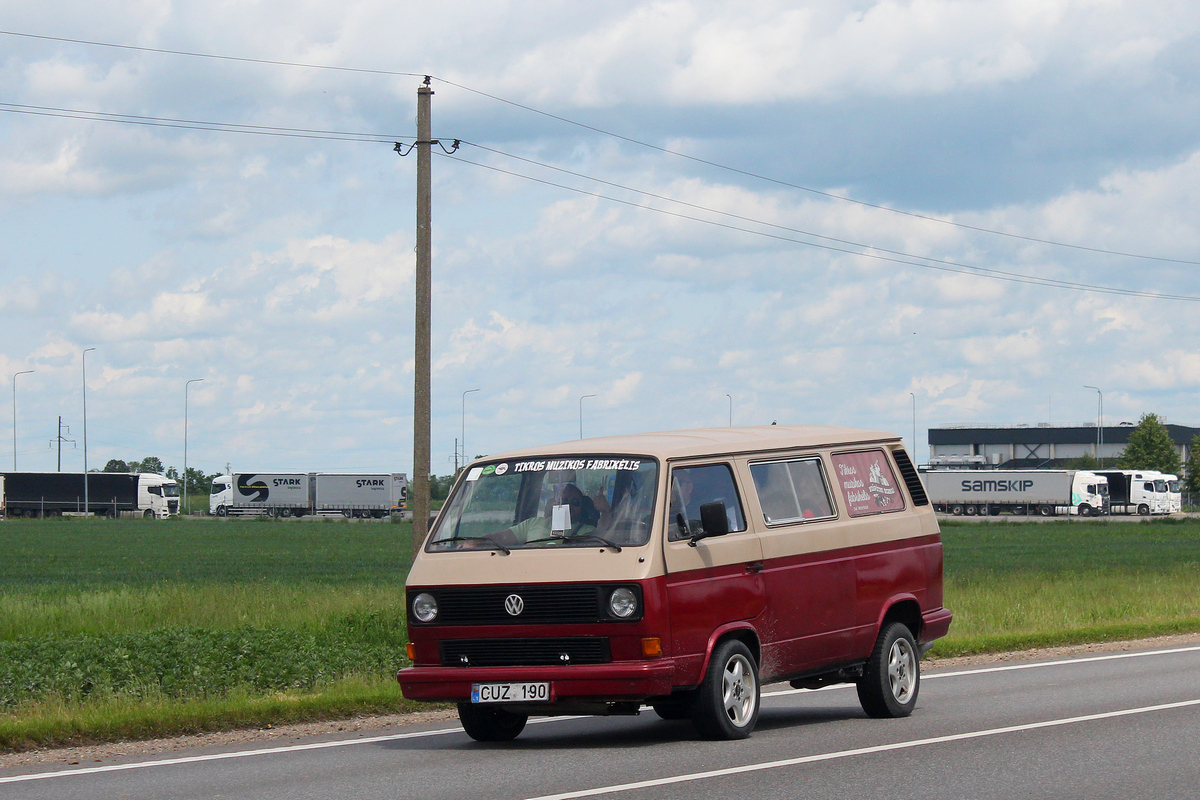 Литва, № CUZ 190 — Volkswagen Typ 2 (T3) '79-92