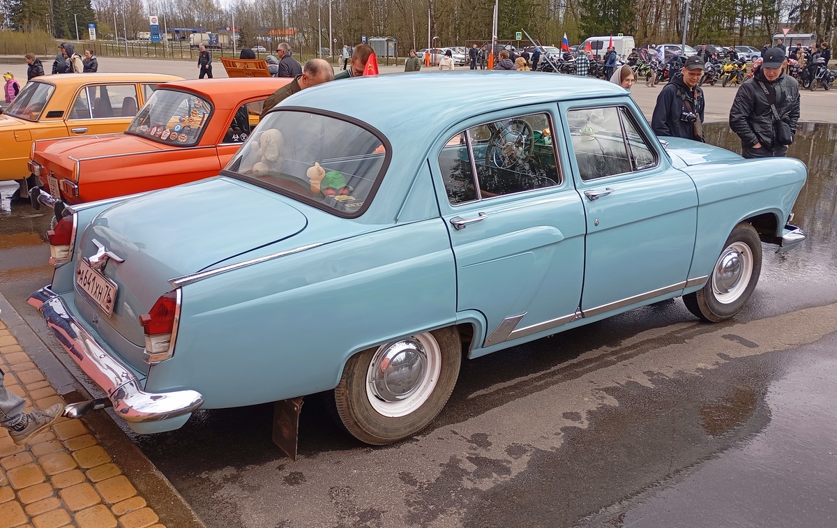 Ярославская область, № А 641 ХН 76 — ГАЗ-21Р Волга '65-70; Тверская область — Открытие Мотосезона &mdash; Бежецк 2026