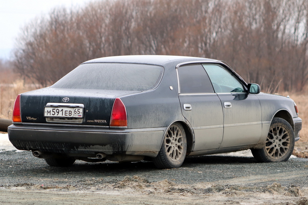 Сахалинская область, № М 591 ЕВ 65 — Toyota Crown Majesta (S150) '95-99