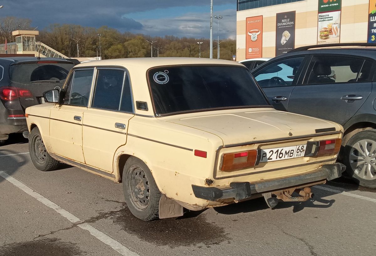 Тамбовская область, № Р 216 МВ 68 — ВАЗ-21063 Жигули '77-94