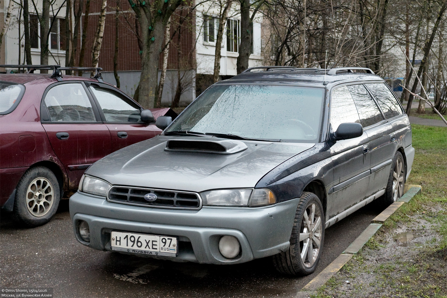 Москва, № Н 196 ХЕ 97 — Subaru Legacy (2G) '93-99