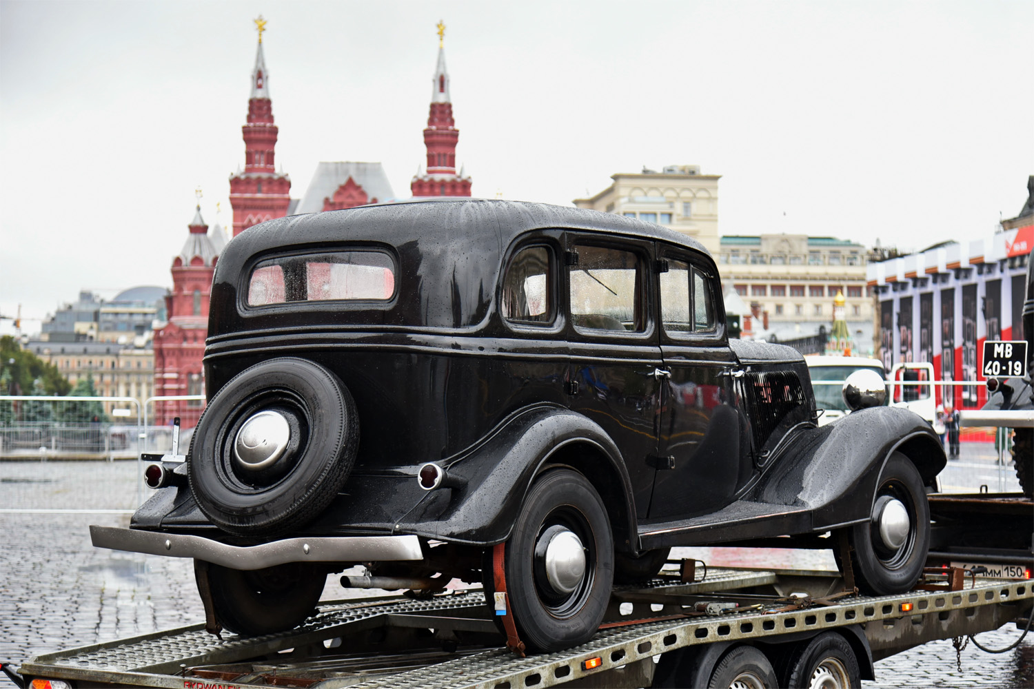 Москва, № (77) Б/Н 0735 — ГАЗ-М-1 '36-43; Транспортные средства без номеров (Москва)