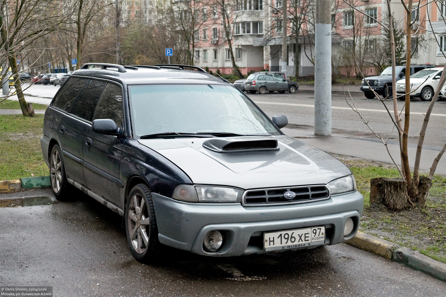 Москва, № Н 196 ХЕ 97 — Subaru Legacy (2G) '93-99