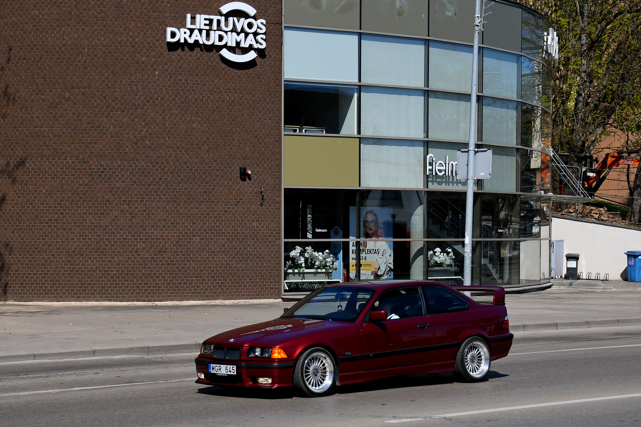 Литва, № MGR 645 — BMW 3 Series Coupe (E36) '90-00