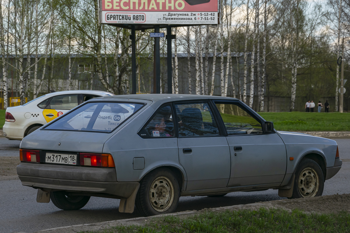 Удмуртия, № М 317 МВ 18 — Москвич-21412 '86-94