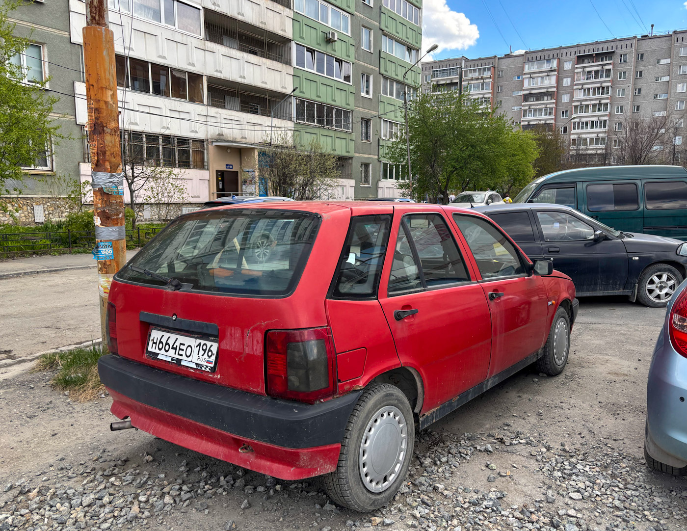 Свердловская область, № Н 664 ЕО 196 — FIAT Tipo '88-95