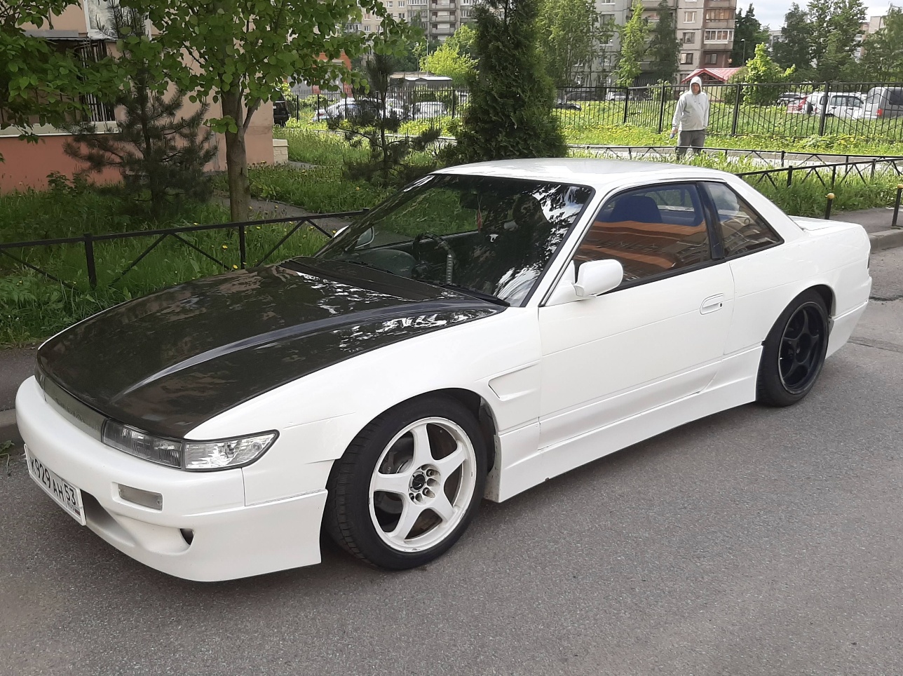 Новгородская область, № К 929 АН 53 — Nissan Silvia (S13) '88-94