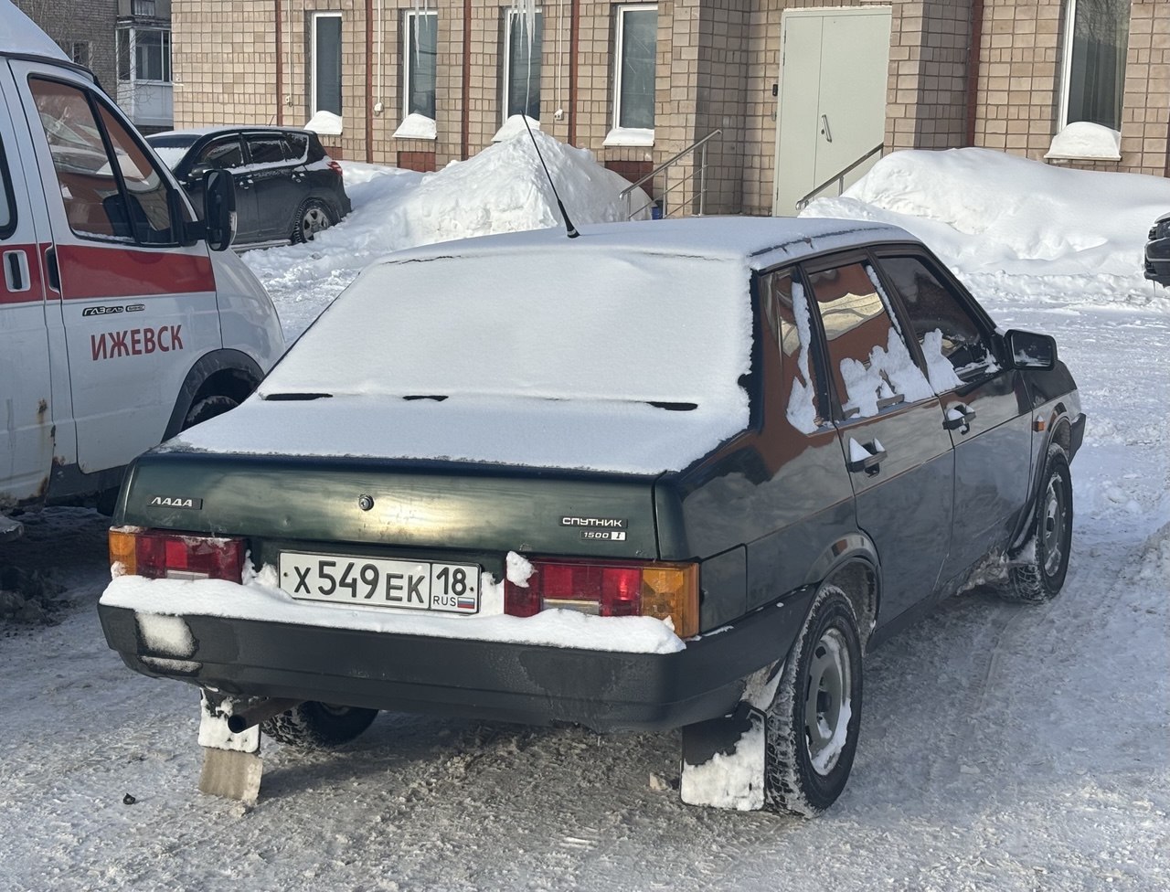 Удмуртия, № Х 549 ЕК 18 — ВАЗ-21099 '90-04