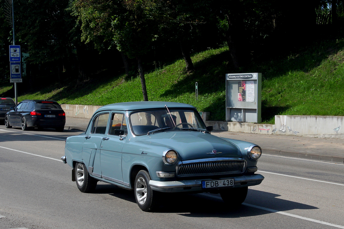 Литва, № FDB 438 — ГАЗ-21 Волга (3 серия) '62-70