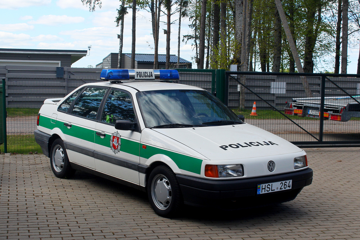 Литва, № HSL 264 — Volkswagen Passat (B3) '88-93