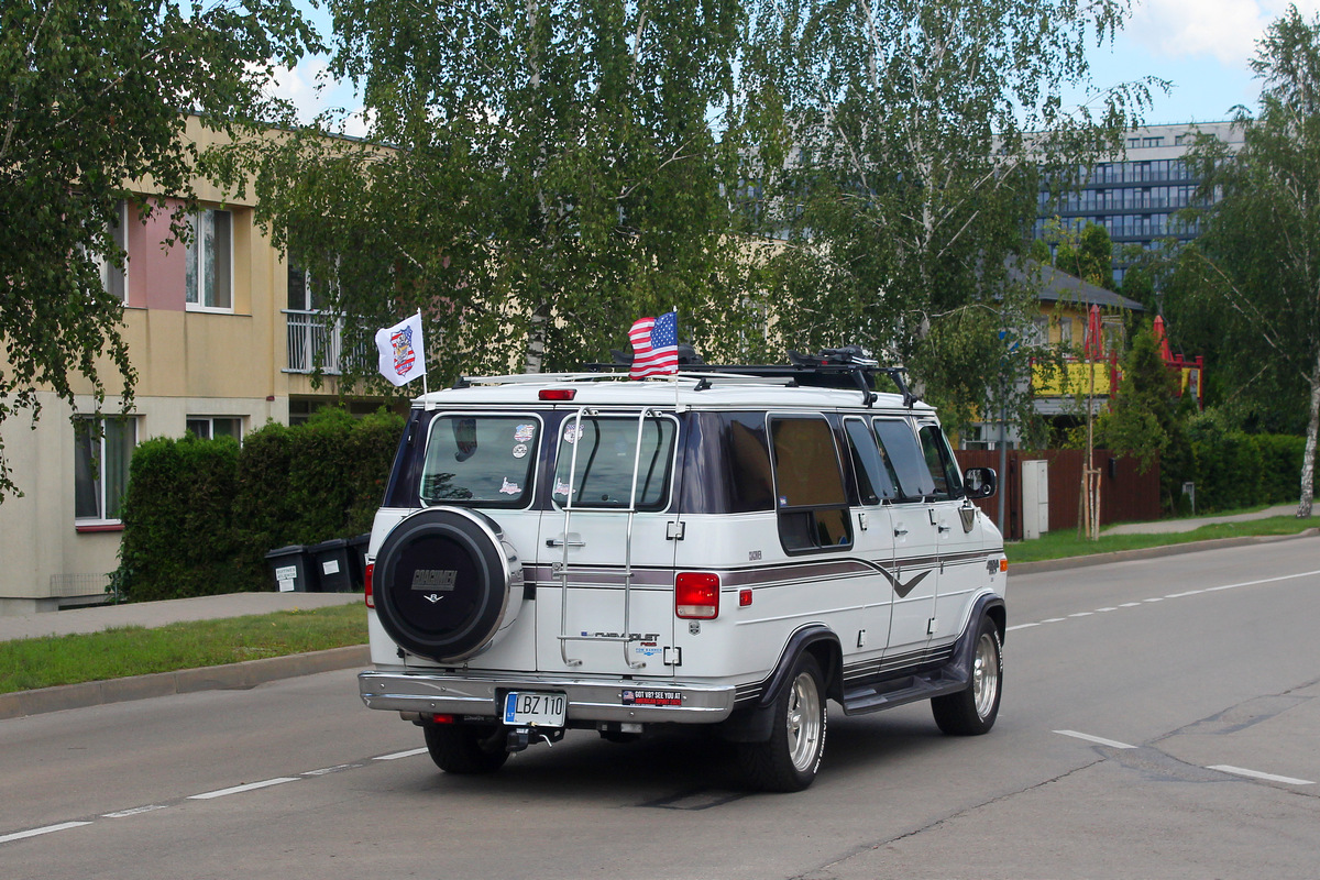 Литва, № LBZ 110 — Chevrolet Van (3G) '71-96; Литва — American Spirit 2025