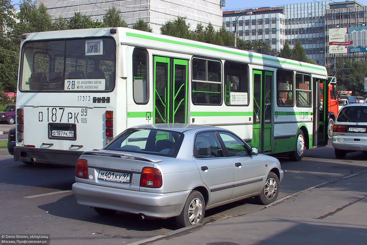 Москва, № М 401 КУ 97 — Suzuki Baleno (EG) '95-02