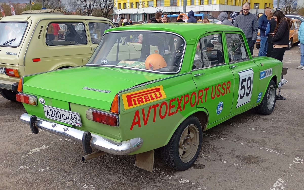 Тверская область, № А 200 СН 69 — Москвич-412ИЭ (Иж) '70-82; Тверская область — Открытие сезона 2026 Тверского ретро-клуба