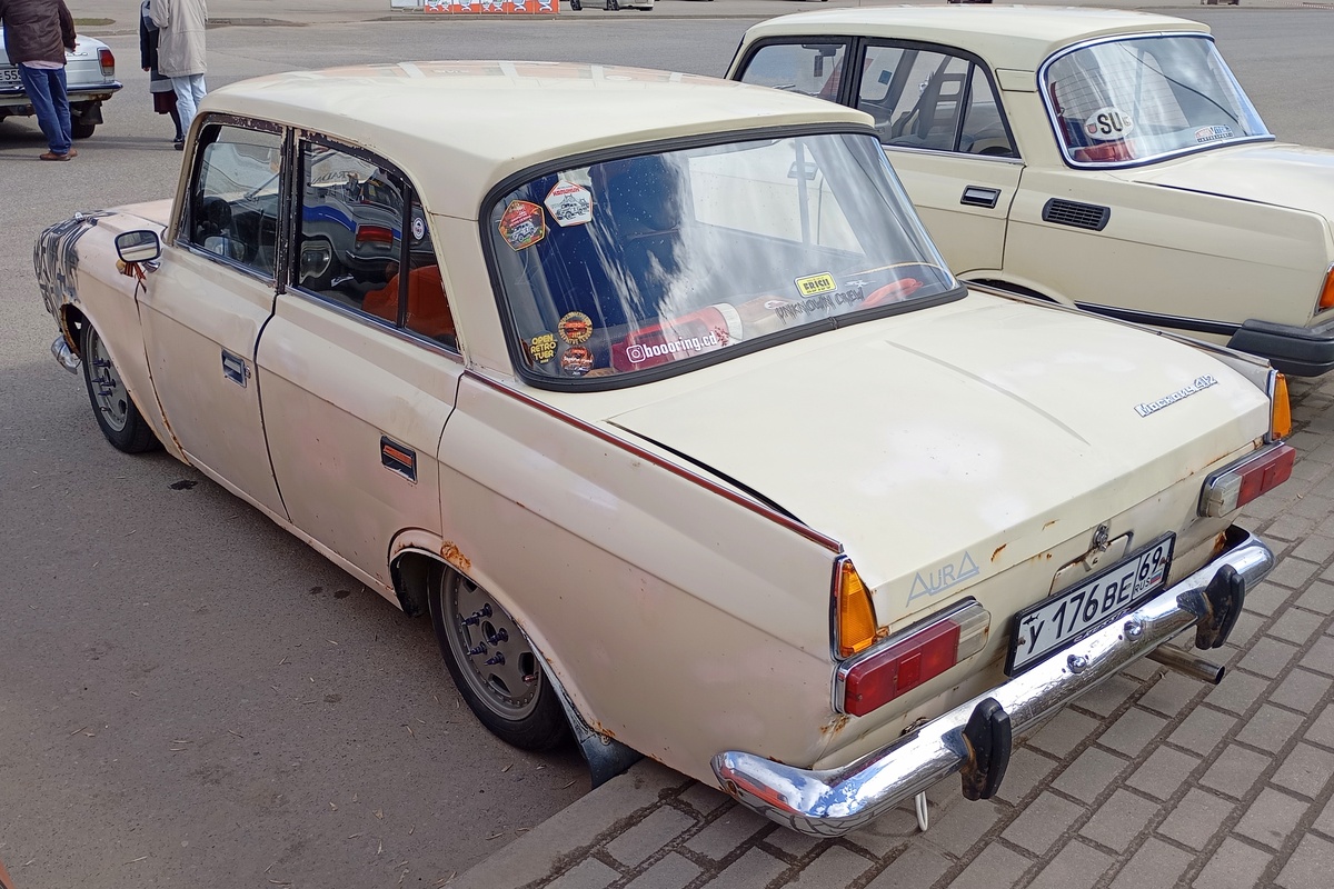 Тверская область, № У 176 ВЕ 69 — Москвич-412ИЭ-028 (Иж) '82-01; Тверская область — Открытие сезона 2026 Ретро-клуба Калинин