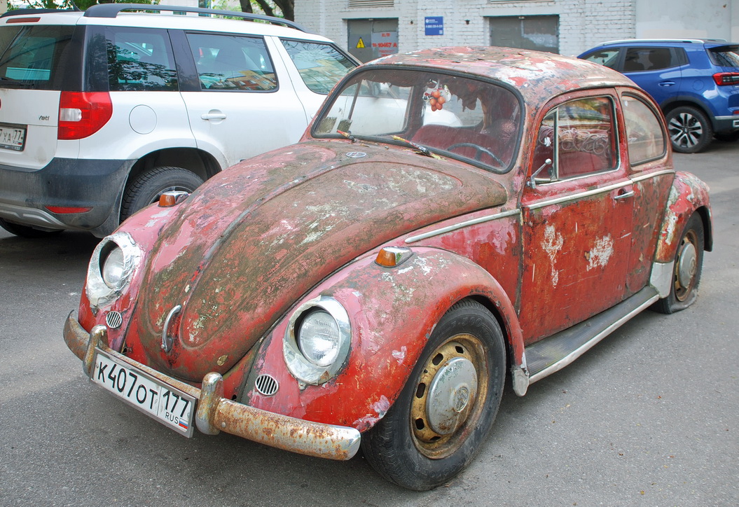 Москва, № К 407 ОТ 177 — Volkswagen Käfer (общая модель)