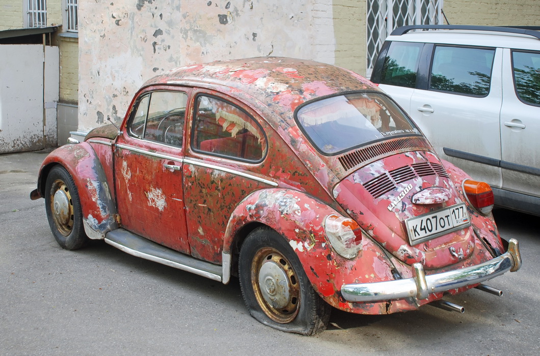 Москва, № К 407 ОТ 177 — Volkswagen Käfer (общая модель)