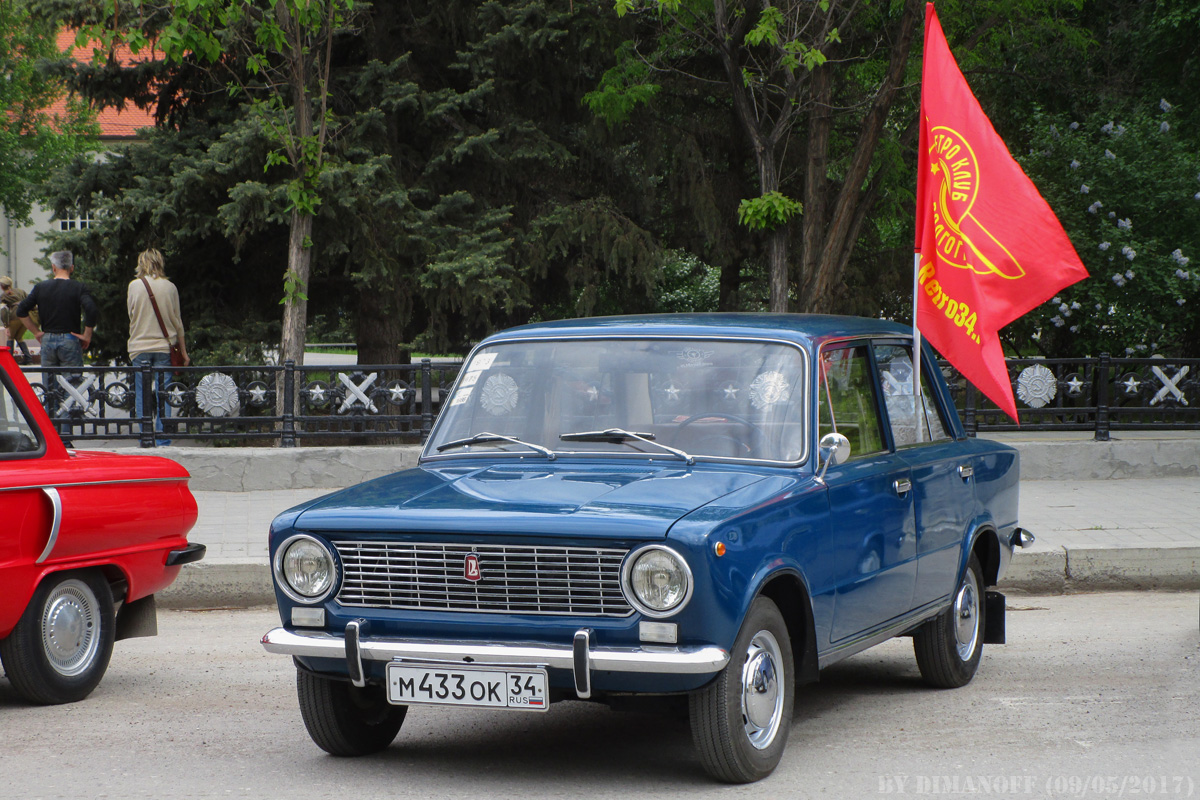 Волгоградская область, № М 433 ОК 34 — ВАЗ-2101 Жигули '70-83
