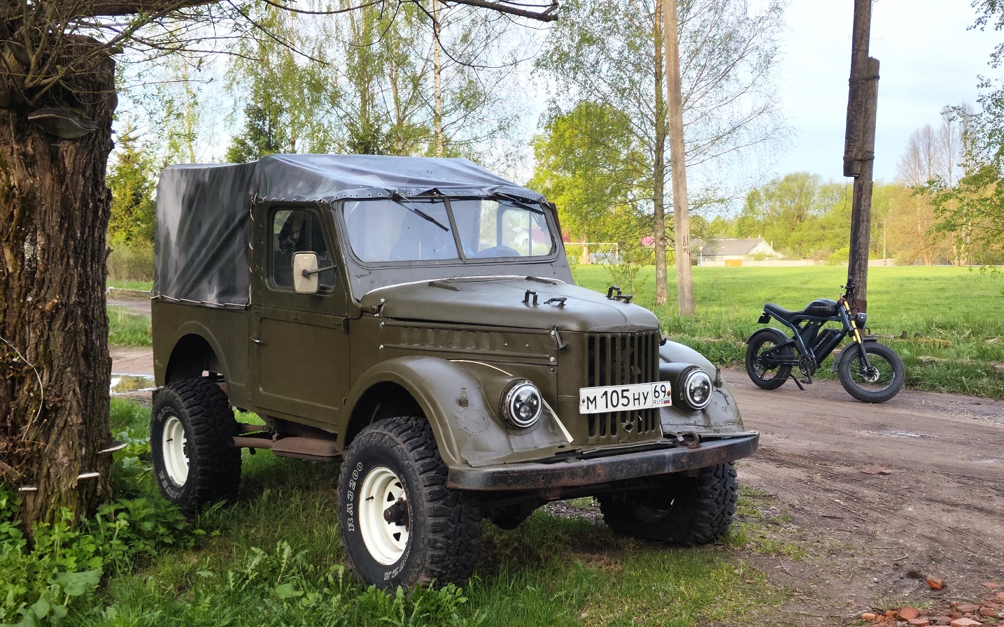 Тверская область, № М 105 НУ 69 — ГАЗ-69 '53-73