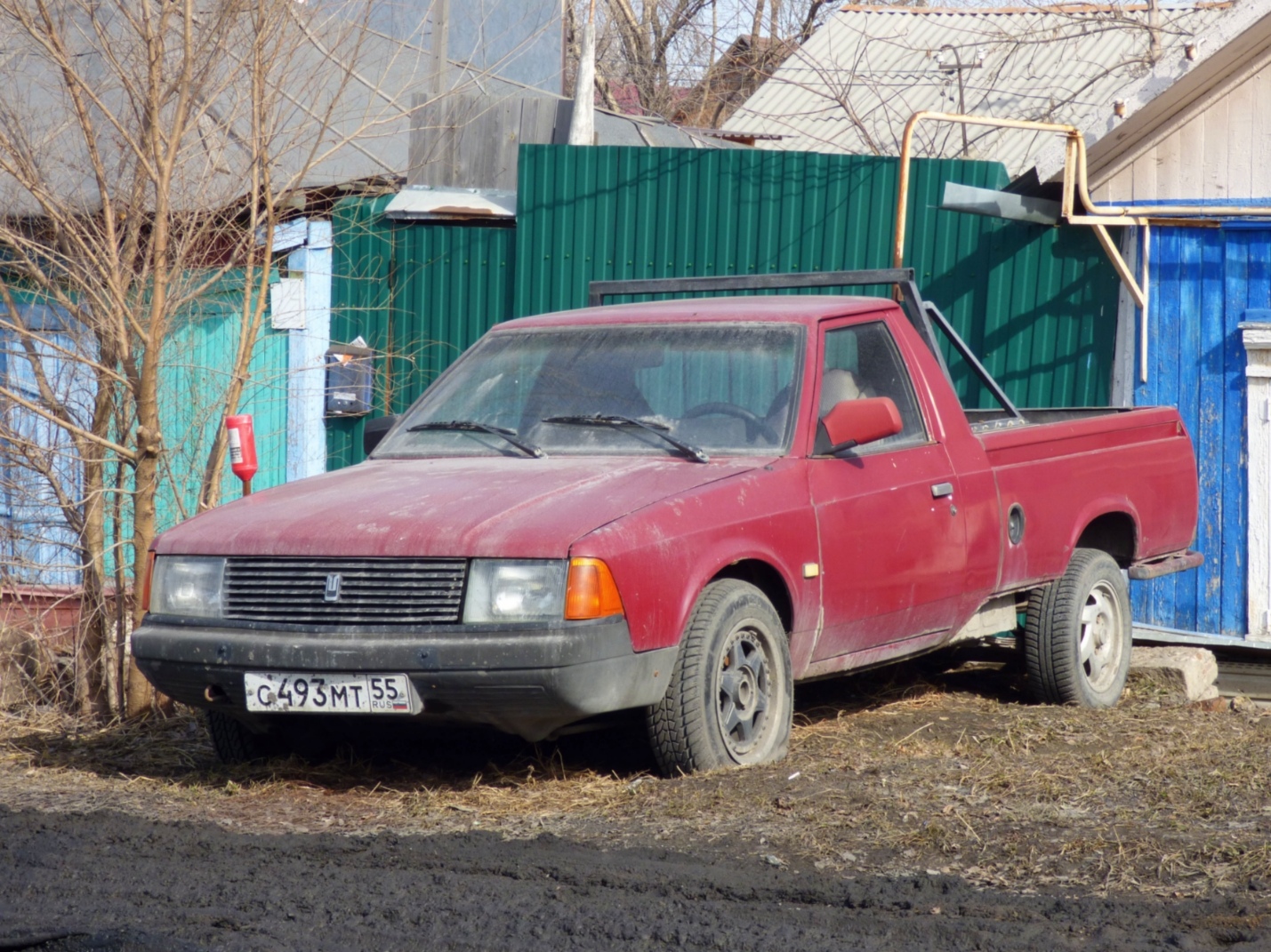 Омская область, № С 493 МТ 55 — Москвич-233522 '99-02 (ОЗКП)