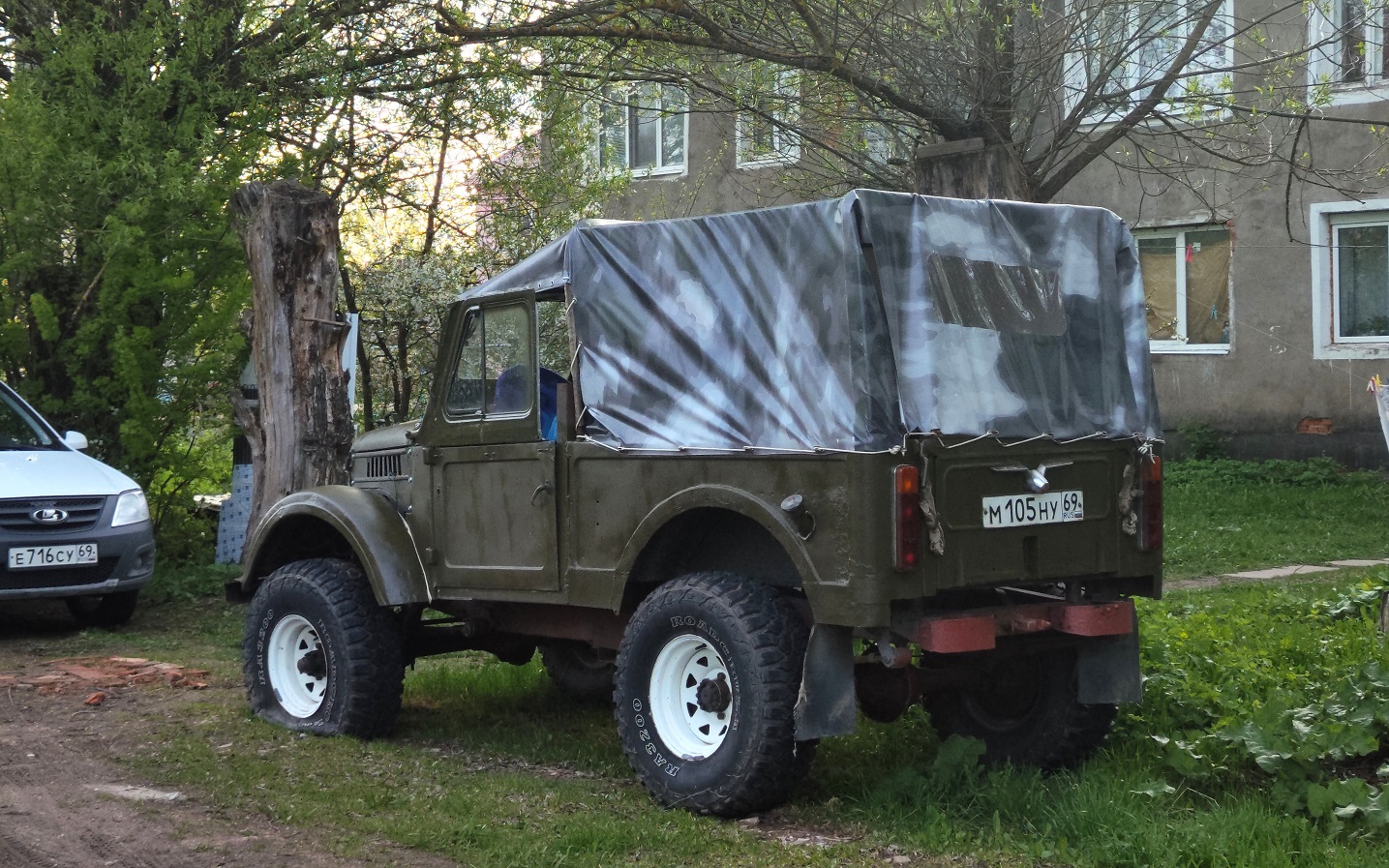 Тверская область, № М 105 НУ 69 — ГАЗ-69 '53-73