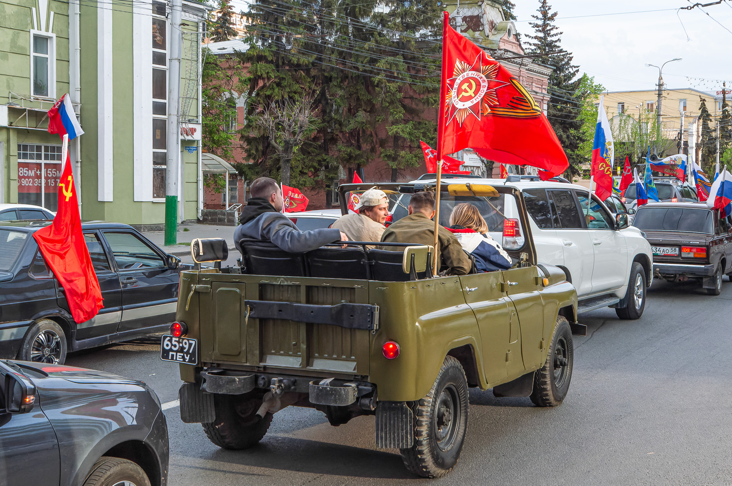 Пензенская область, № 65-97 ПЕУ — УАЗ-469 '72-85; Пензенская область — День Победы — 2026