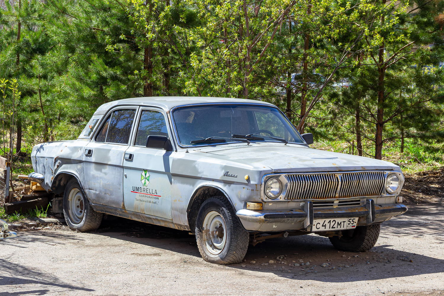 Омская область, № С 412 МТ 55 — ГАЗ-24 Волга '68-86