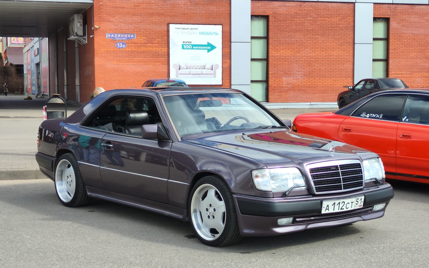 Тверская область, № А 112 СТ 51 — Mercedes-Benz (C124) '87-96; Тверская область — Открытие сезона 2026 Ретро-клуба Калинин