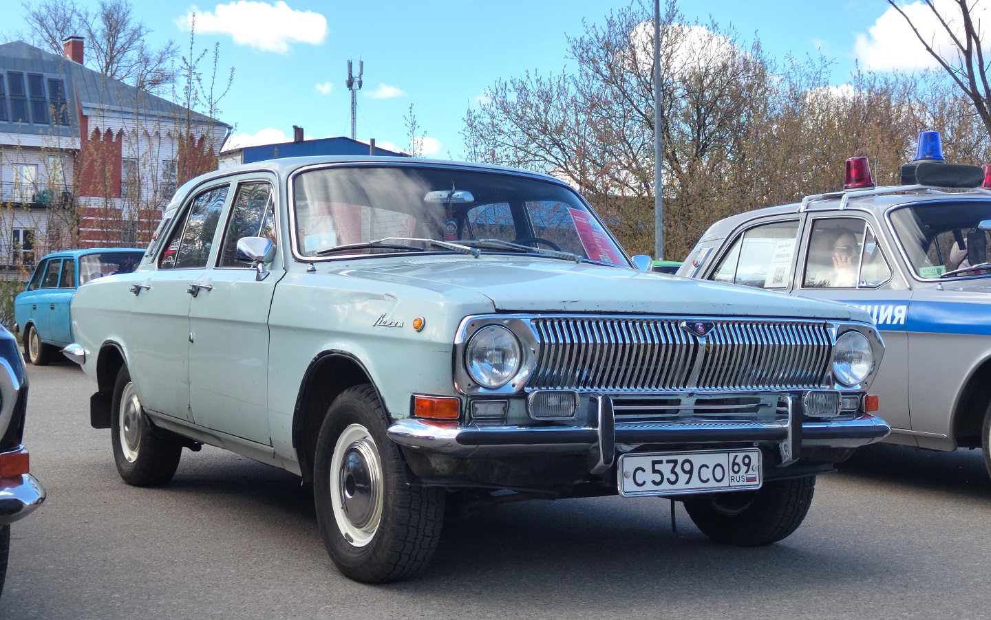 Тверская область, № С 539 СО 69 — ГАЗ-24 Волга '68-86; Тверская область — Открытие сезона 2026 Ретро-клуба Калинин