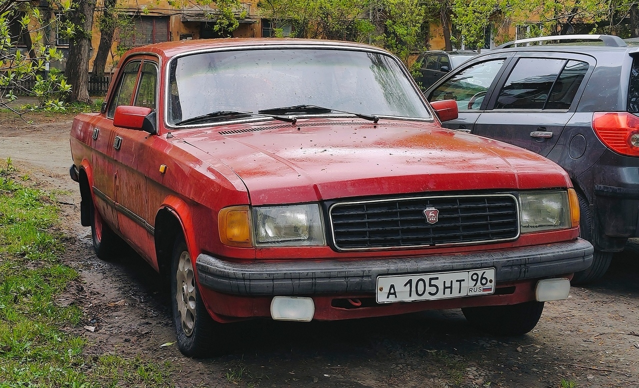 Свердловская область, № А 105 НТ 96 — ГАЗ-31029 Волга '92-97