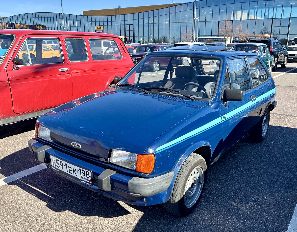 Санкт-Петербург, № Н 591 ЕК 198 — Ford Fiesta MkII '83-89