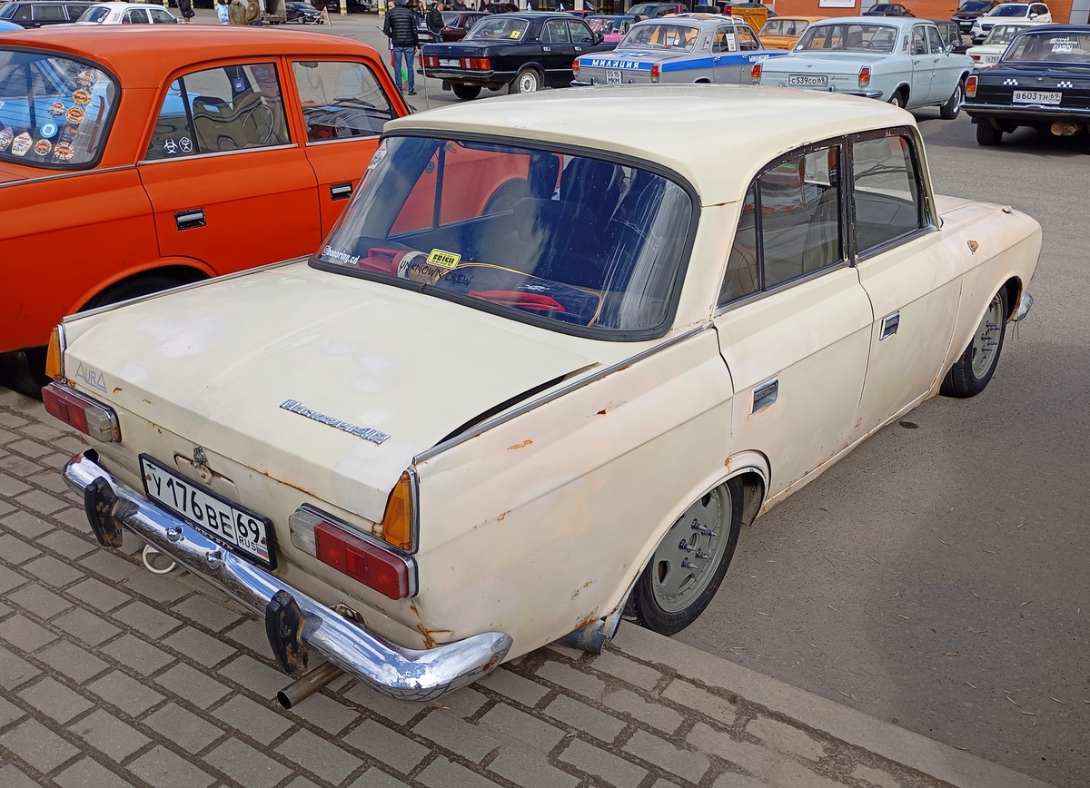 Тверская область, № У 176 ВЕ 69 — Москвич-412ИЭ-028 (Иж) '82-01; Тверская область — Открытие сезона 2026 Ретро-клуба Калинин