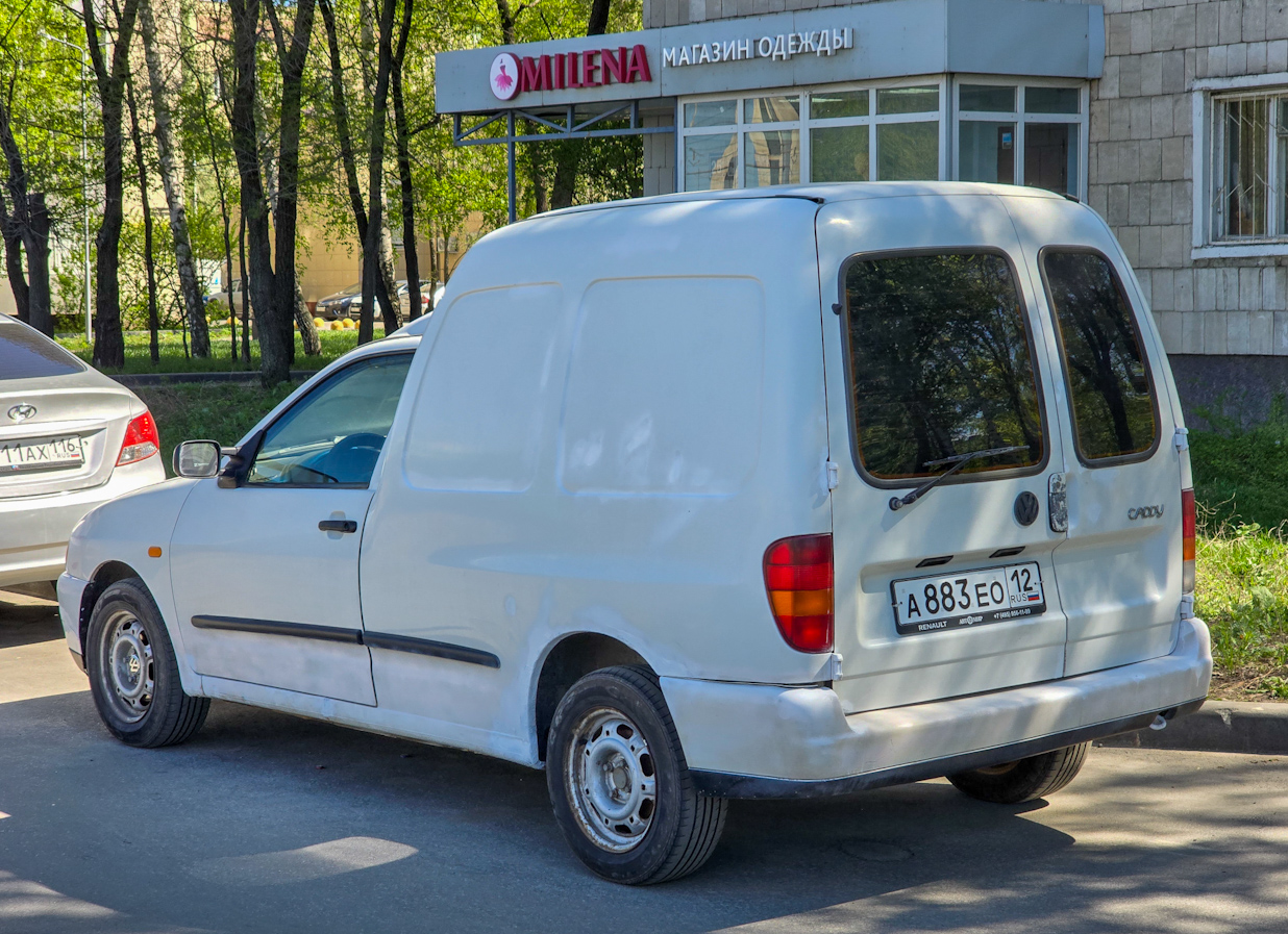 Татарстан, № А 883 ЕО 12 — Volkswagen Caddy (Typ 9K/9U) '95-03
