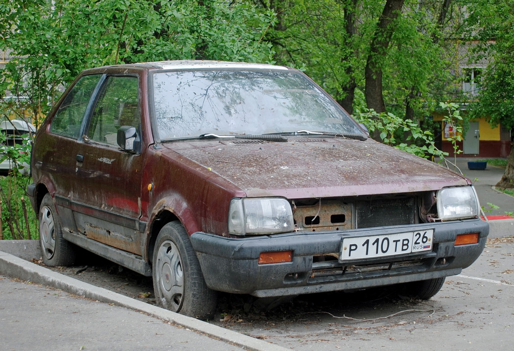 Москва, № Р 110 ТВ 26 — Nissan Micra (K10) '82-92; Ставропольский край — Вне региона