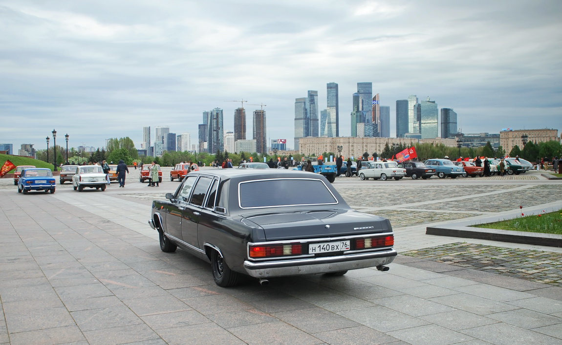Ярославская область, № Н 140 ВХ 76 — ГАЗ-14 Чайка '76-89; Москва — Круг Победы 2026