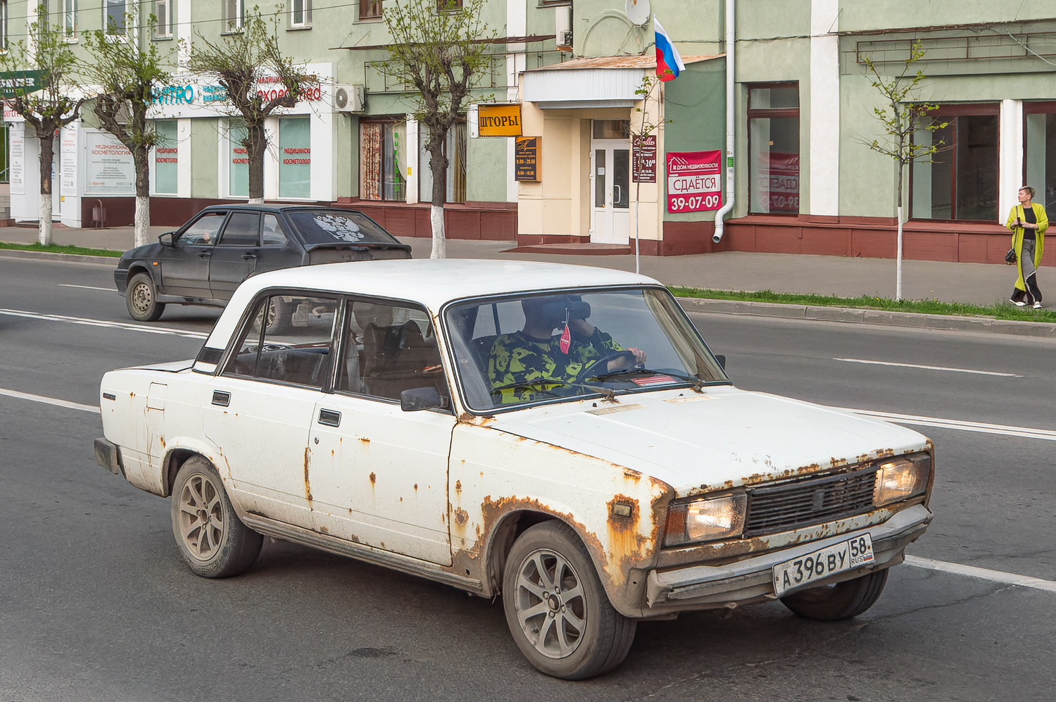 Пензенская область, № А 396 ВУ 58 — ВАЗ-21053 Жигули '81-91