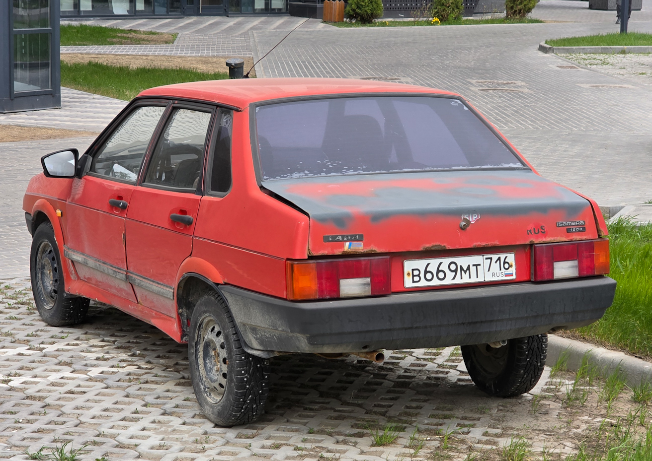 Татарстан, № В 669 МТ 716 — ВАЗ-21099 '90-04