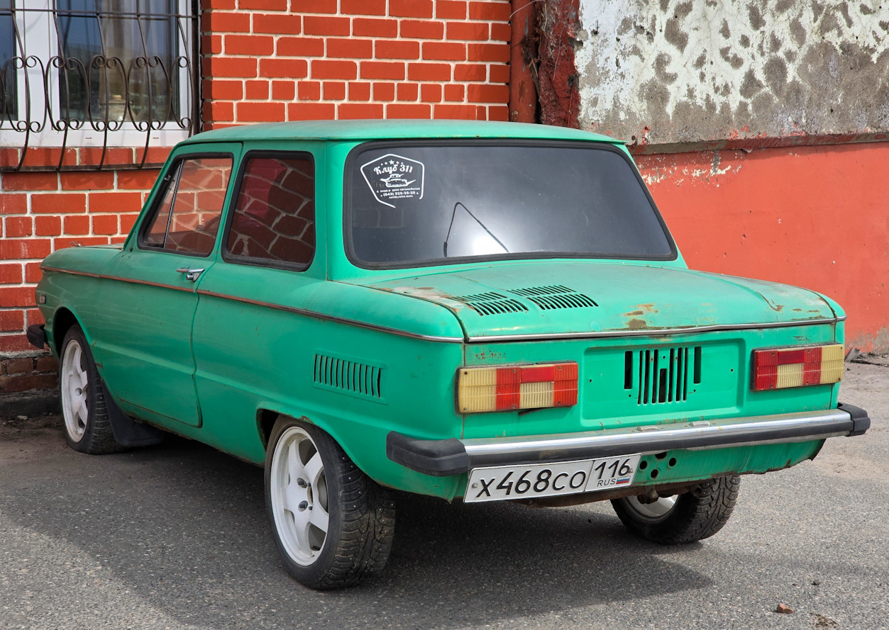Татарстан, № Х 468 СО 116 — ЗАЗ-968М Запорожец '79-94