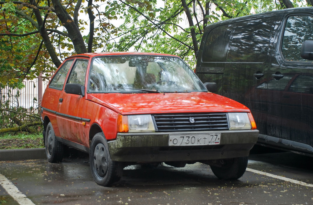 Москва, № О 730 КТ 77 — ЗАЗ-1140 Таврия '89-01