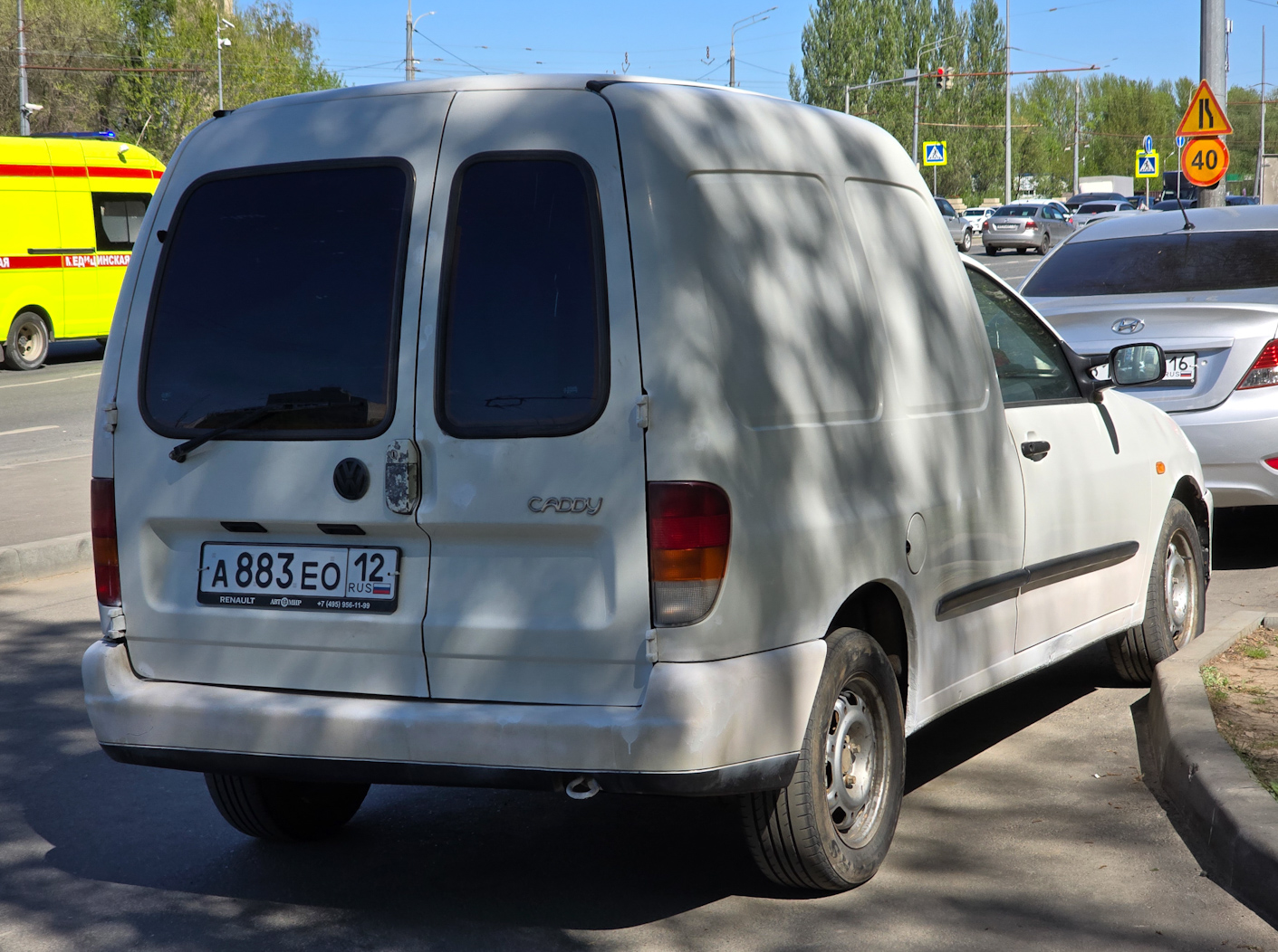 Татарстан, № А 883 ЕО 12 — Volkswagen Caddy (Typ 9K/9U) '95-03